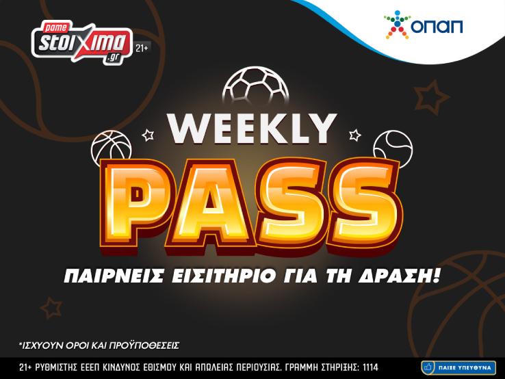 weeklypass pamestoixima diavolakos